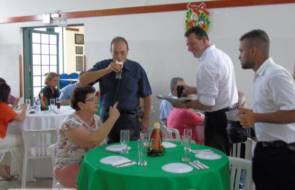 Jantar de confraternização do Natal