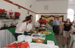 Jantar de confraternização do Natal