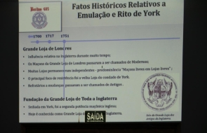 Reunião Conjunta das Lojas da 40a. Região Maçonica