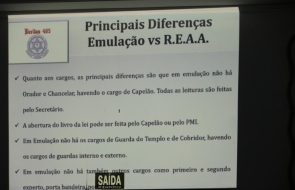 Reunião Conjunta das Lojas da 40a. Região Maçonica