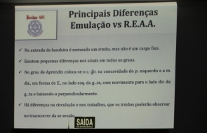 Reunião Conjunta das Lojas da 40a. Região Maçonica
